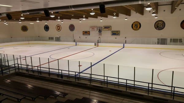 Inside Ben Boeke Ice Arena in Anchorage